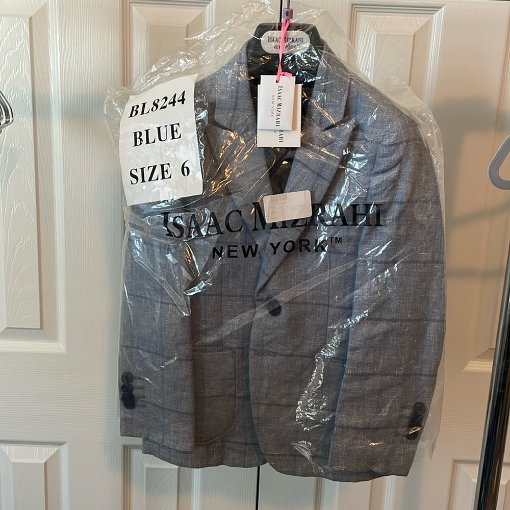 Isaac Mizrahi Sports Coat (size 6)